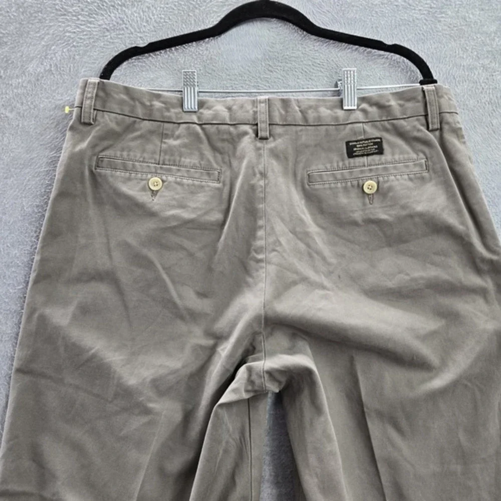 Banana‎ Republic Men Pants 36X32 Gray Chino Twill Dawson Button 30
